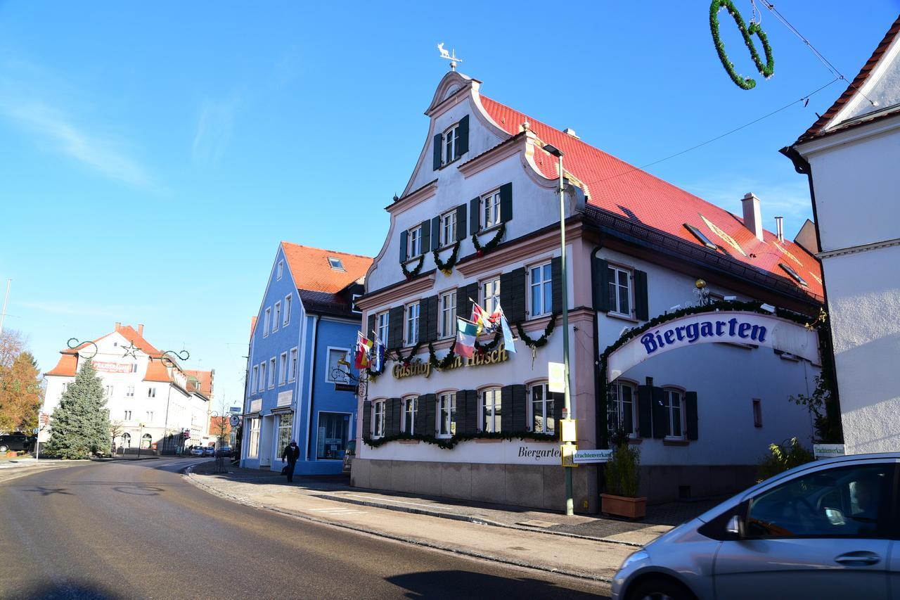 Gasthof Und Hotel Zum Hirsch Ichenhausen Exterior foto